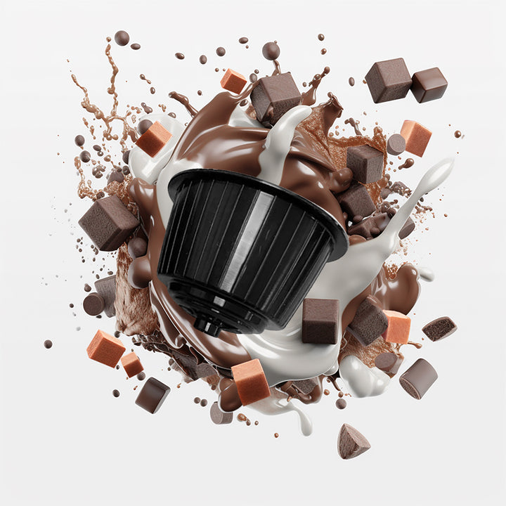 Italian Dolce Gusto Hot Chocolate Protein Drink 16 Pods with 22% Protein - New Summer 2023