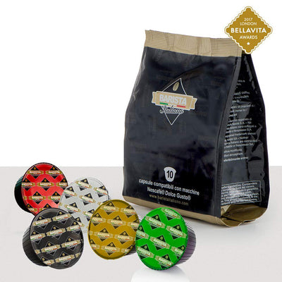 Italian Dolce Gusto Coffee Variety Bundle 50 Pods